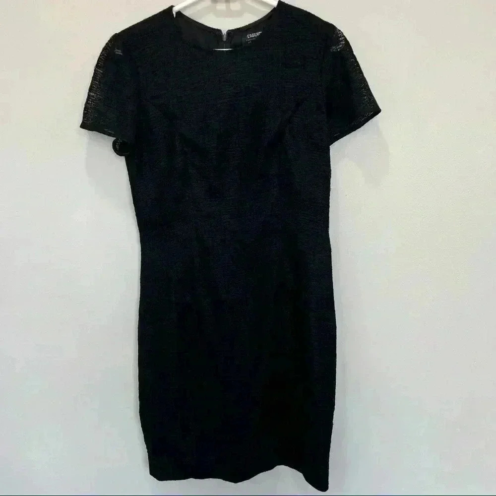 l'agence black dress size 8